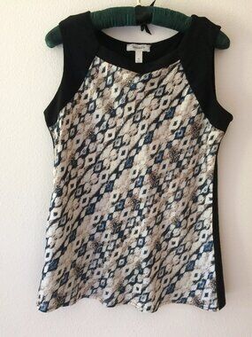 Dress Barn Sleeveless Top Size M